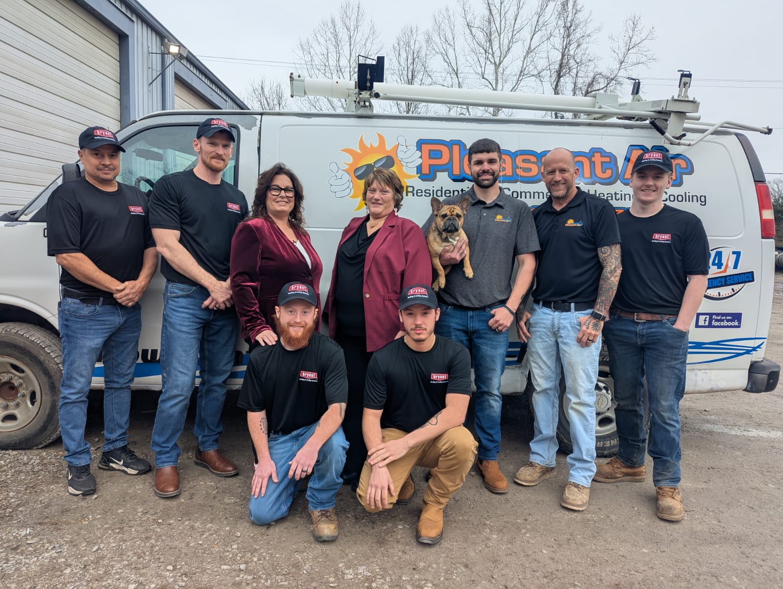 Pleasant Air HVAC Team Photo
