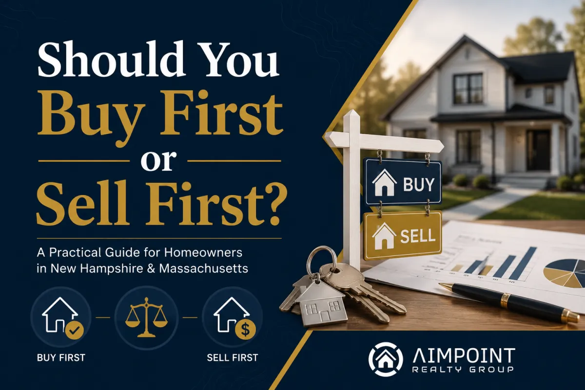 Should You Buy or Sell First in New Hampshire and Massachusetts?