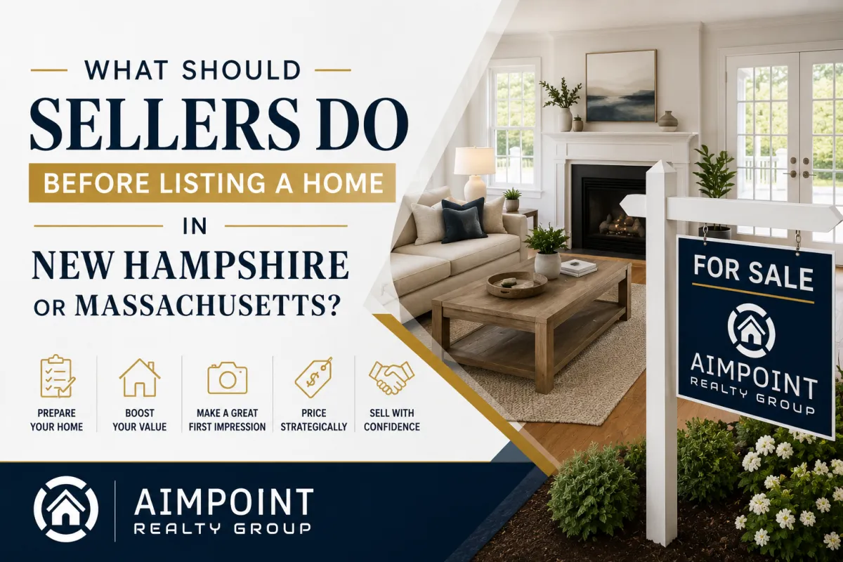 What Should Sellers Do Before Listing a Home in New Hampshire or Massachusetts?