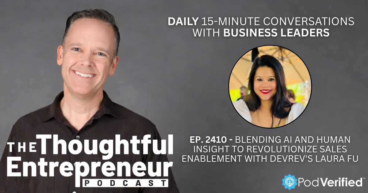 2410 - Blending AI and Human Insight to Revolutionize Sales Enablement with DevRev's Laura Fu