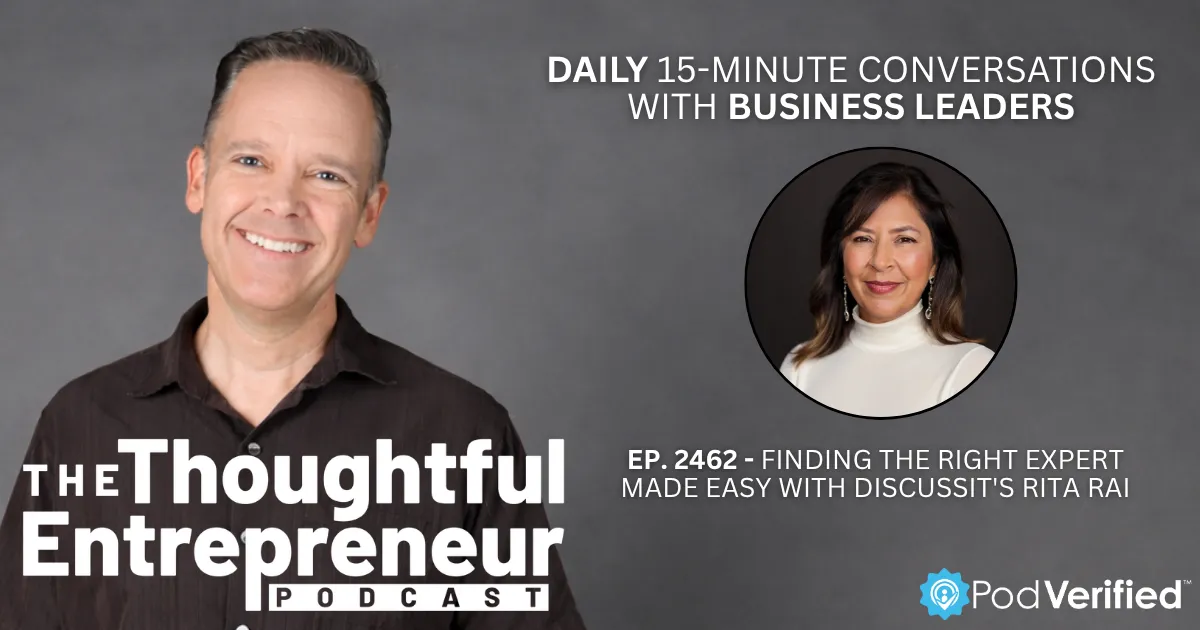 2462 - Finding the Right Expert Made Easy with DiscussIt's Rita Rai