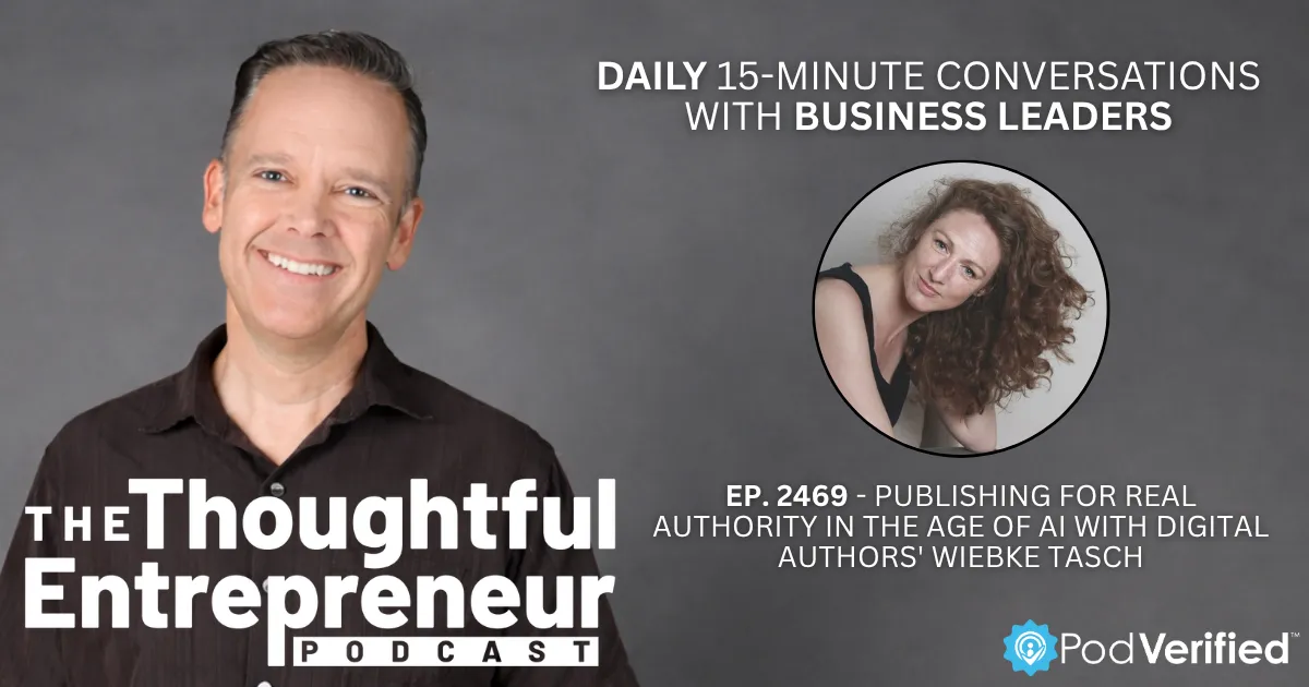 2469 - Publishing for Real Authority in the Age of AI with Digital Authors' Wiebke Tasch