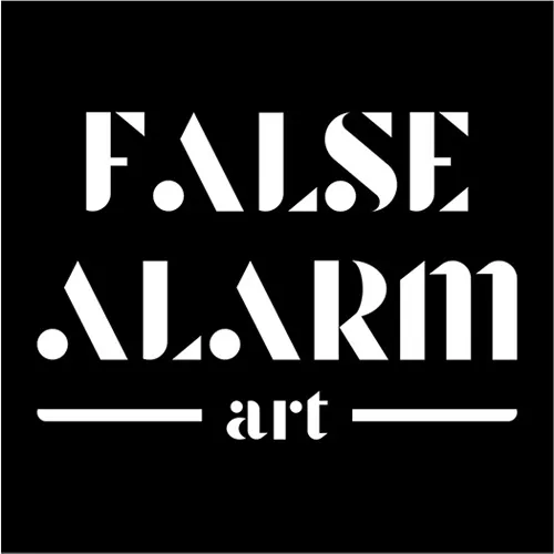 Designed a unique, vintage-inspired logo for False Alarm Art, a personal brand representing quirky, creative art and designs.