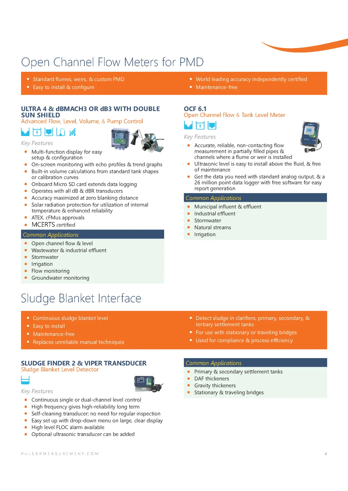 Open Channel Flow Meters for PMD in pulsar measurement branding by adam morrison