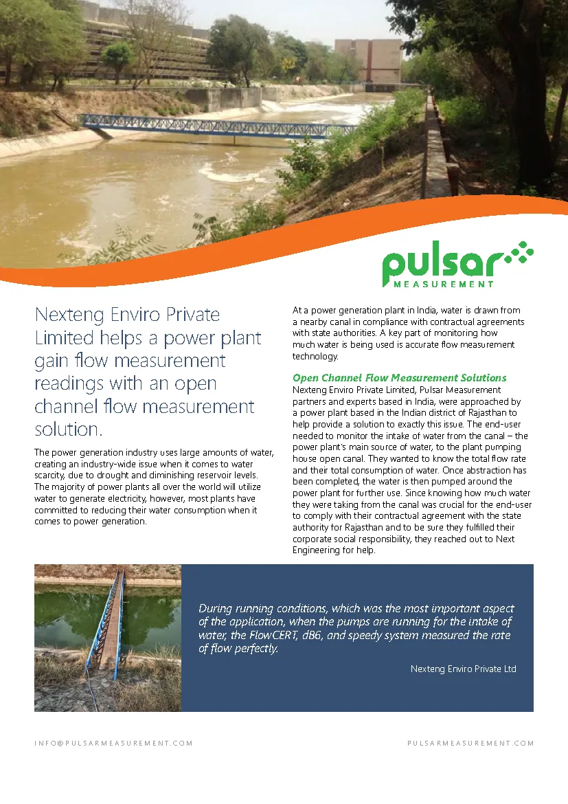 Created a series of product brochures, case studies, and datasheets for Pulsar Measurement, ensuring consistency across materials and enhancing customer understanding.