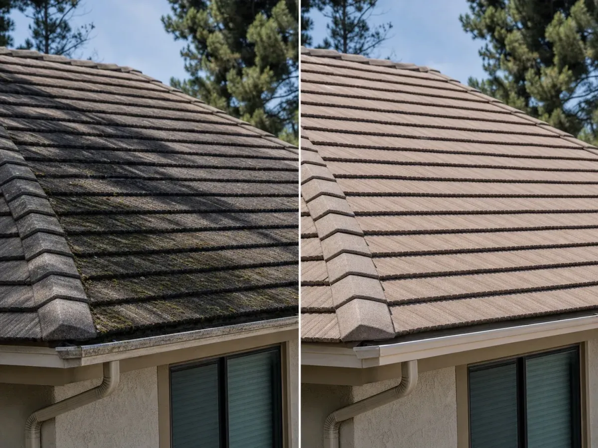 Roof Cleaning in North Hollywood, CA