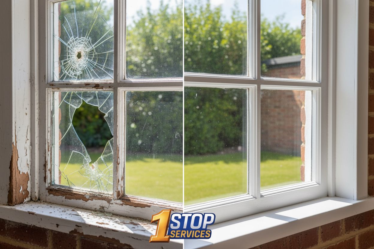 An outdoor wedding setup with white linens and chairs