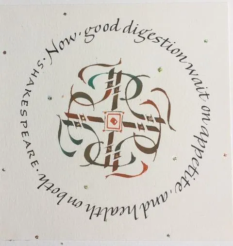Calligraphy With Parallel Pen - Connie Furgason 