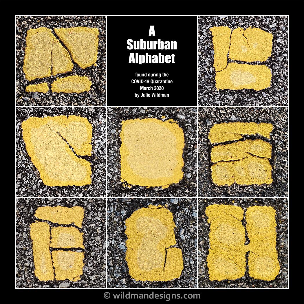 Suburban Alphabet - Roamin' Letters