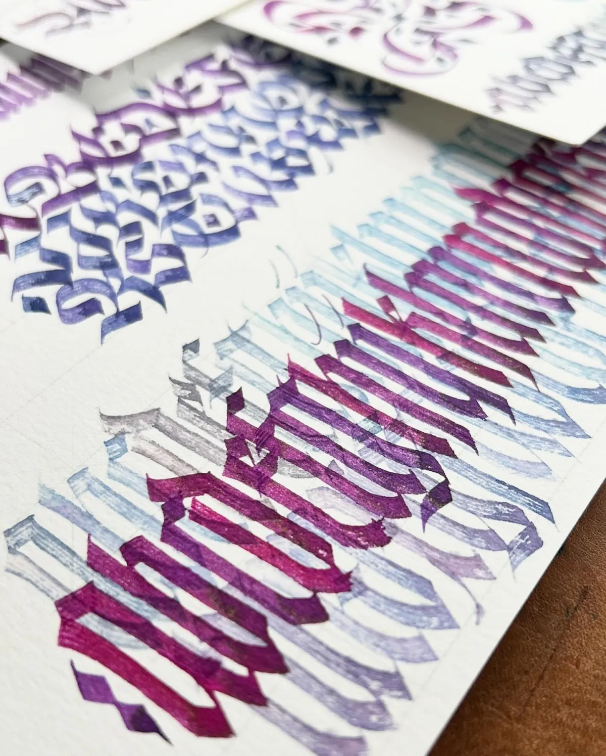 Nina Tran Gothic Letterforms