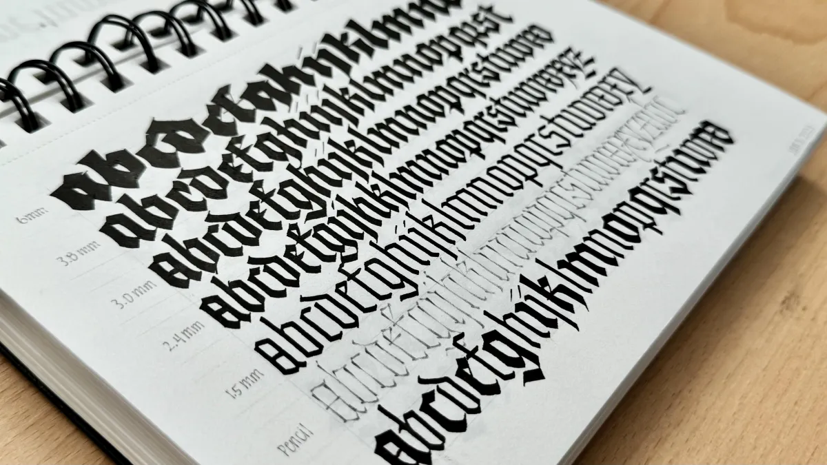 Nina Tran Gothic Letterforms