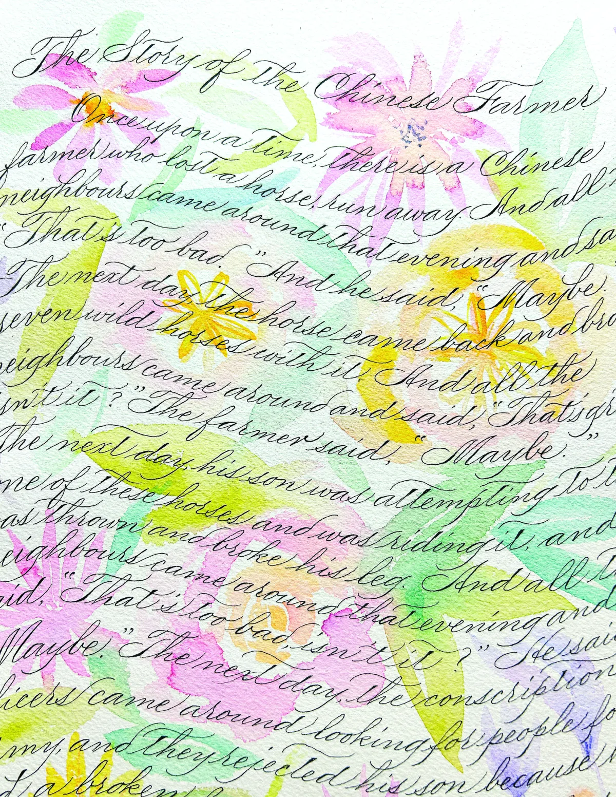 Kalo Chu - Art of Spencerian Calligraphy