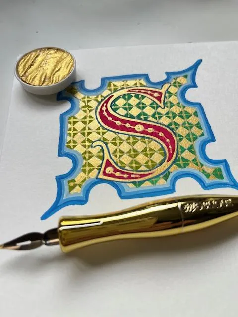 Iluminated Letters - Calligraphy 