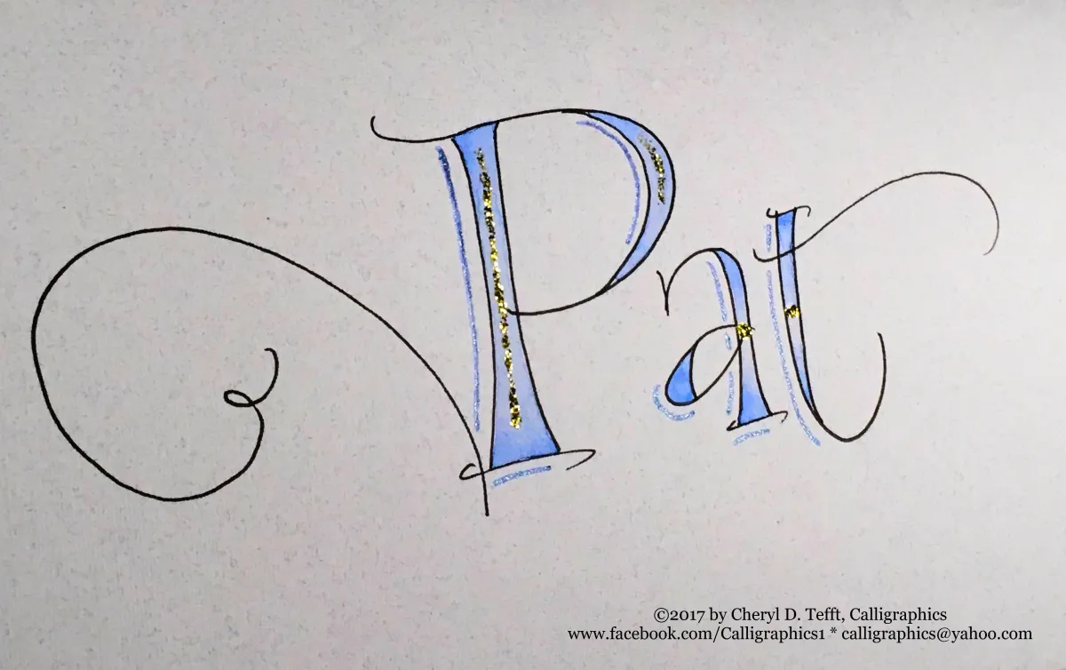 Calligraphy Classes- GiftTags