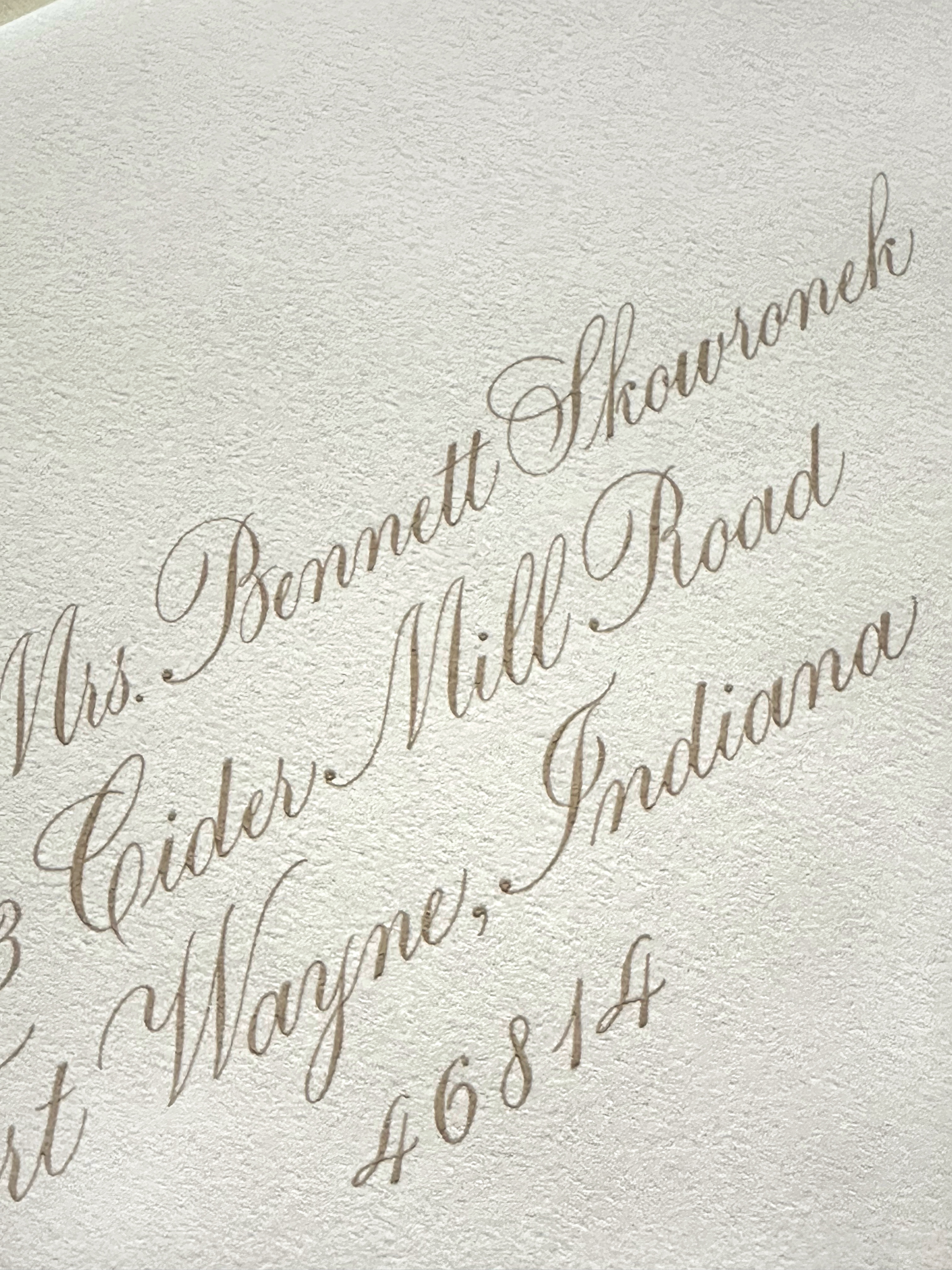 Calligraphy With Parallel Pen - Connie Furgason 