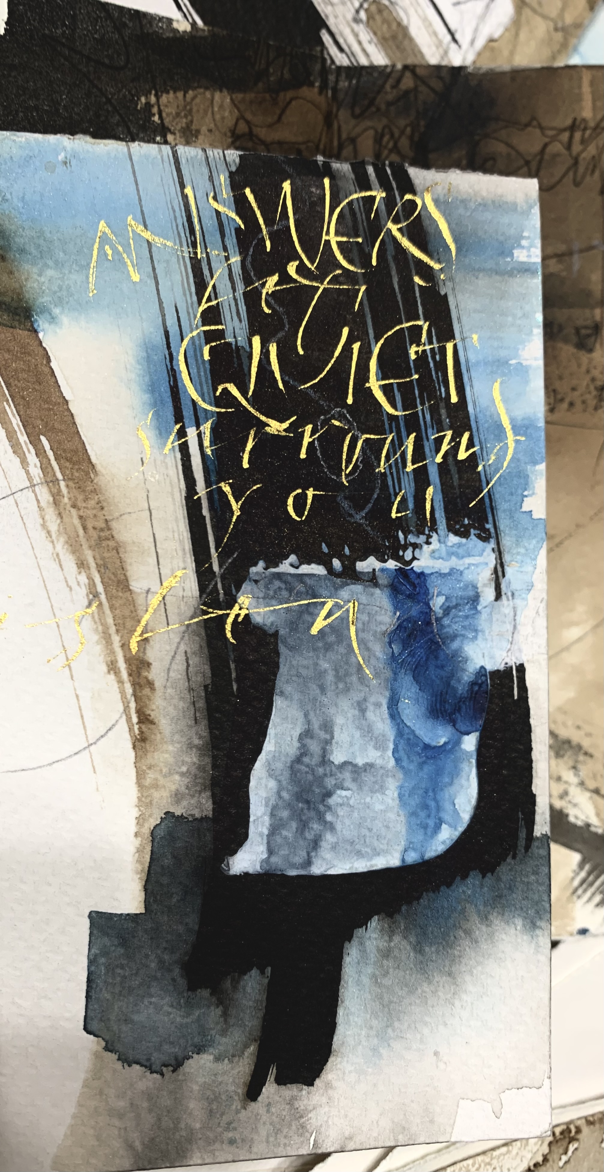 Calligraphy With Parallel Pen - Connie Furgason 