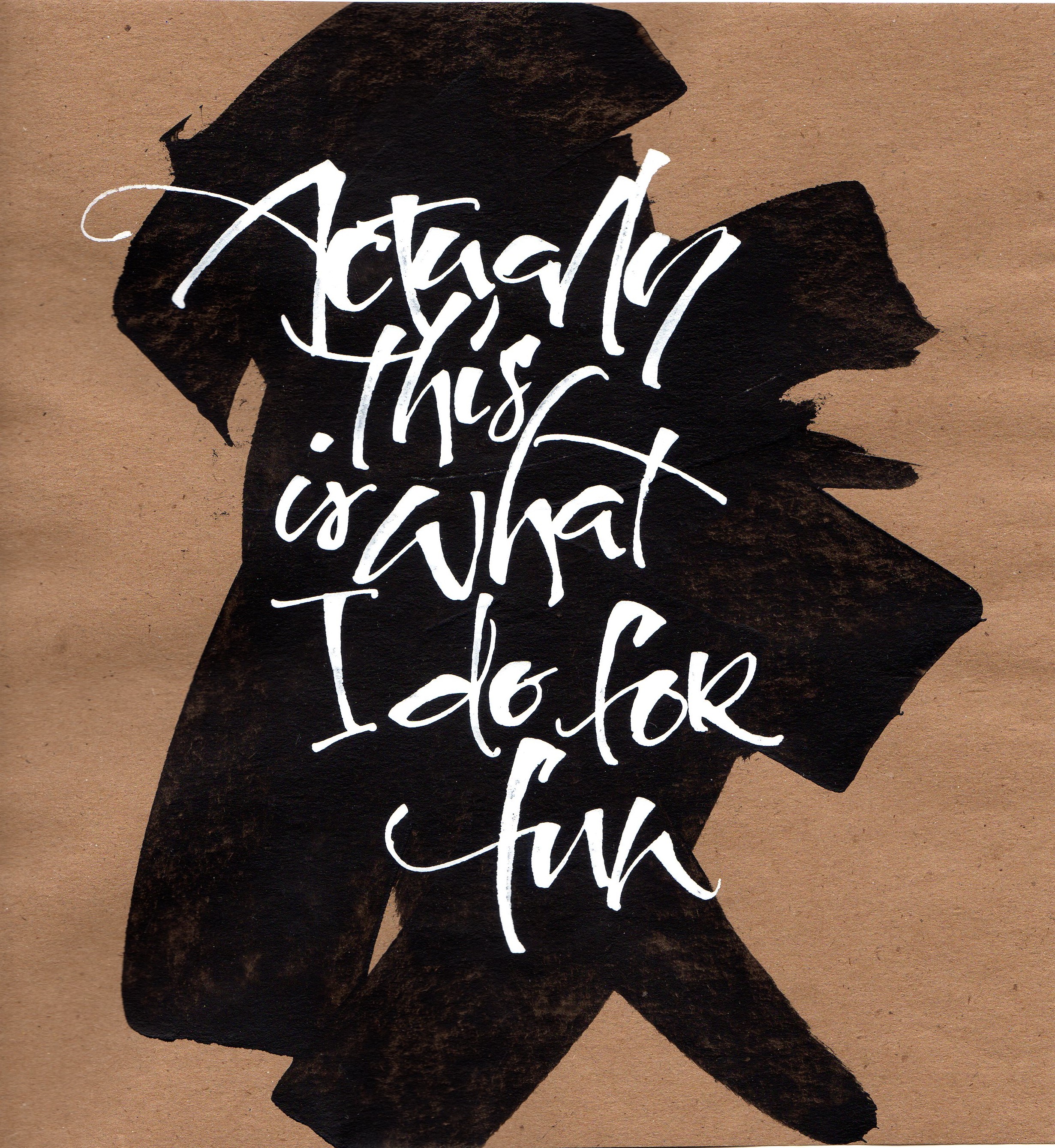 Calligraphy With Parallel Pen - Connie Furgason