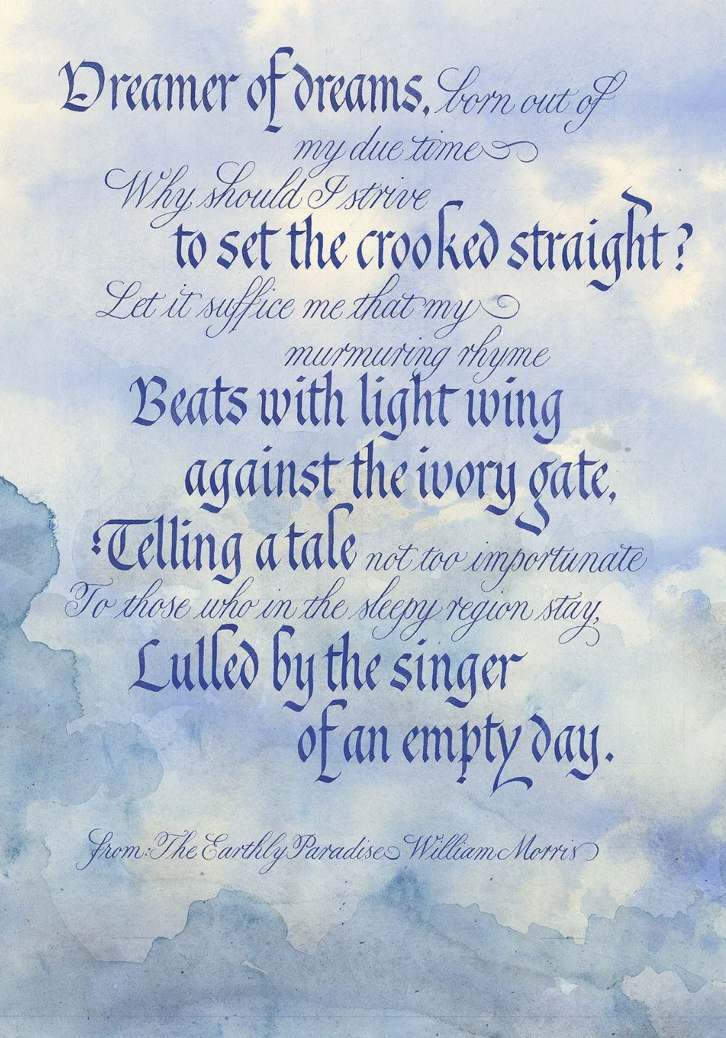 Calligraphy With Parallel Pen - Connie Furgason 