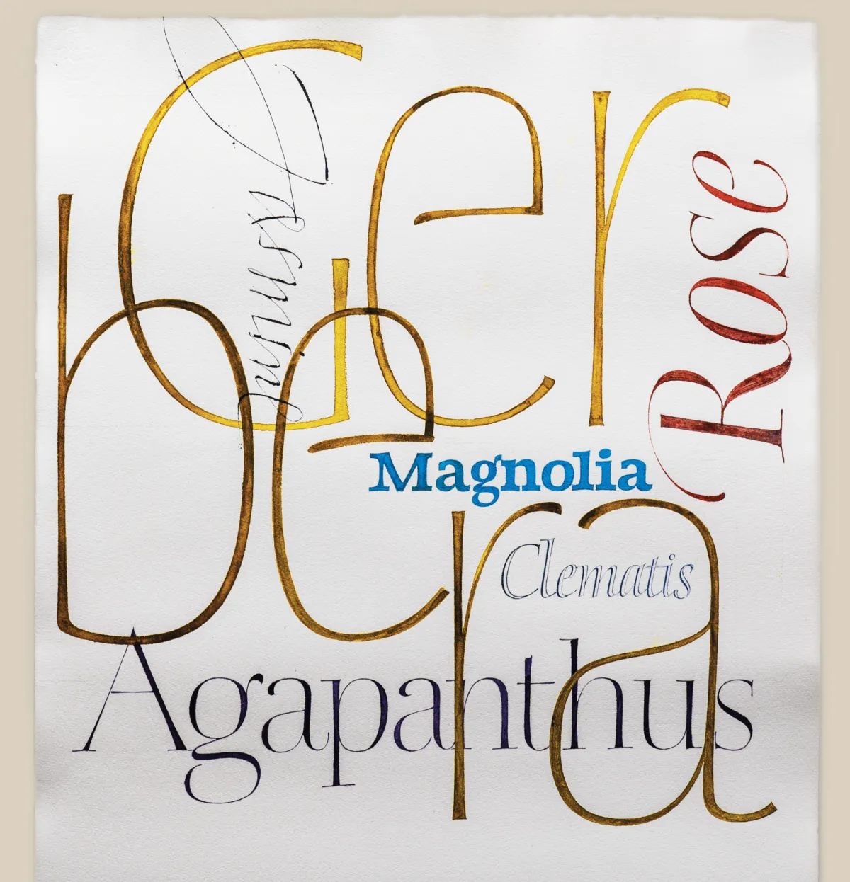 Calligraphy With Parallel Pen - Connie Furgason 