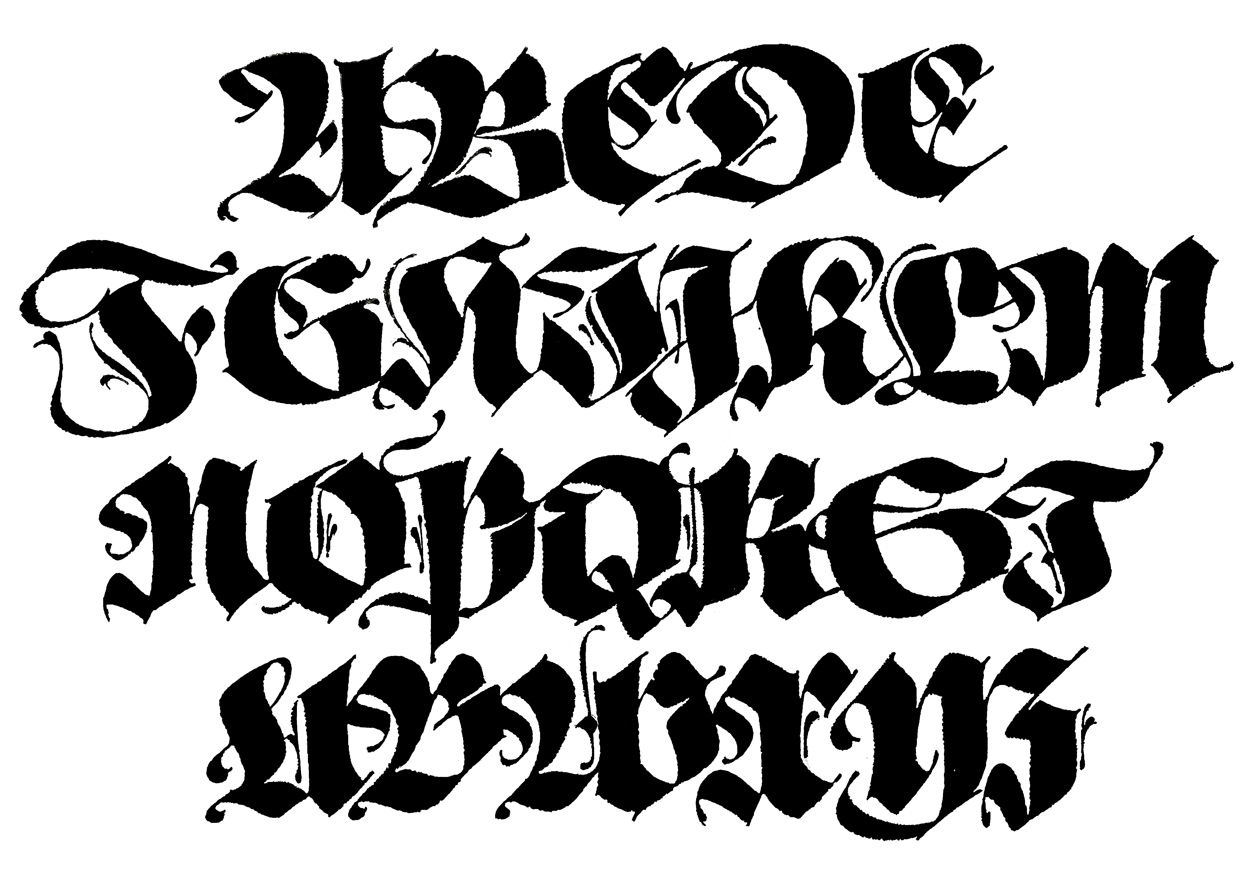 Calligraphy With Parallel Pen - Connie Furgason 