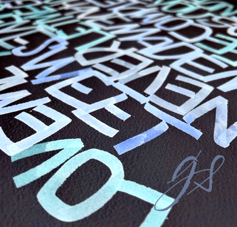 boxes and Letters - Calligraphy Conference