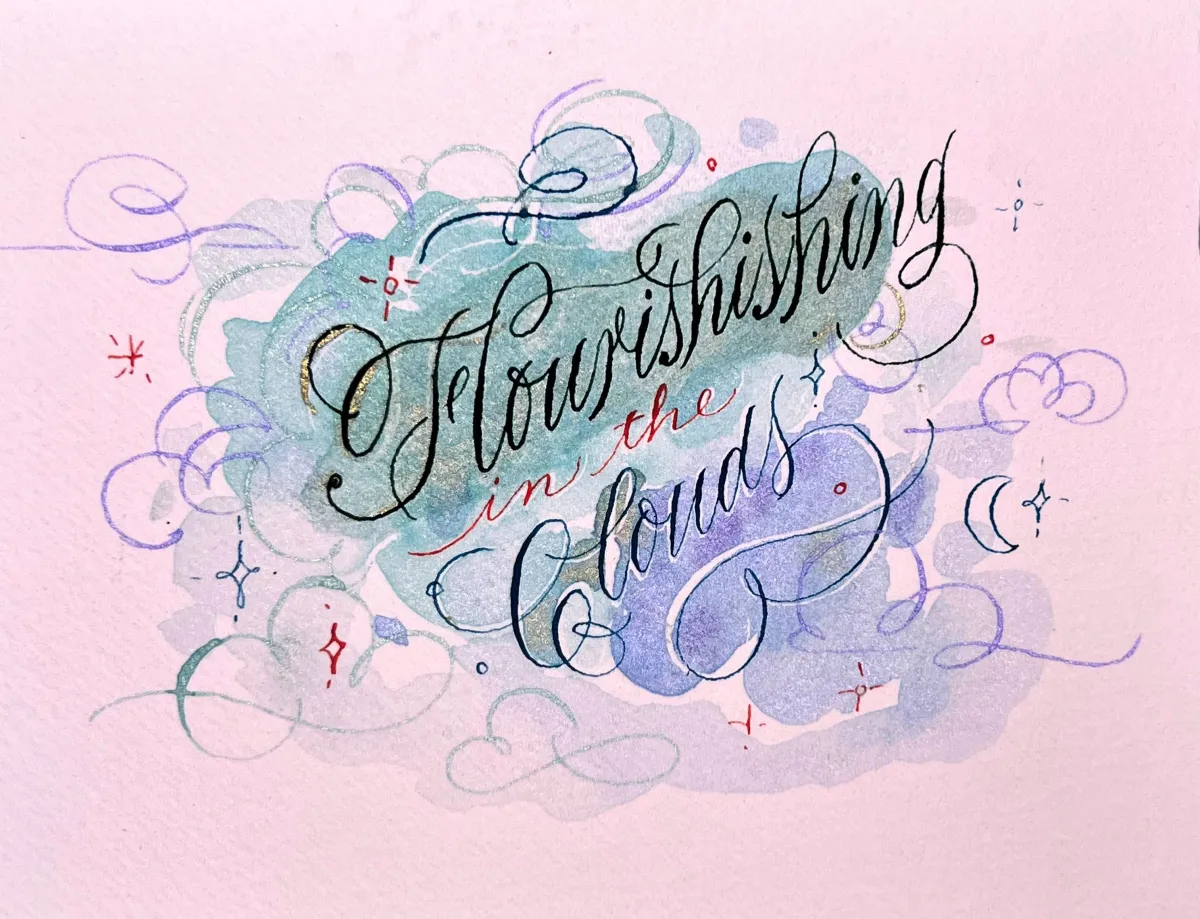 Calligraphy With Parallel Pen - Connie Furgason 