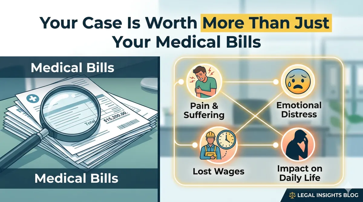 your case is worth more than just your medical bills