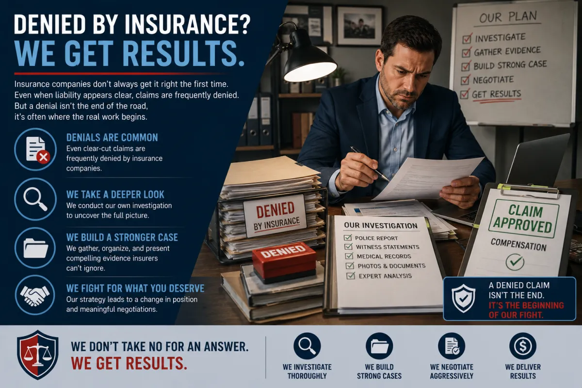 Insurance Claim Denied? Your Case Isn't Over Yet
