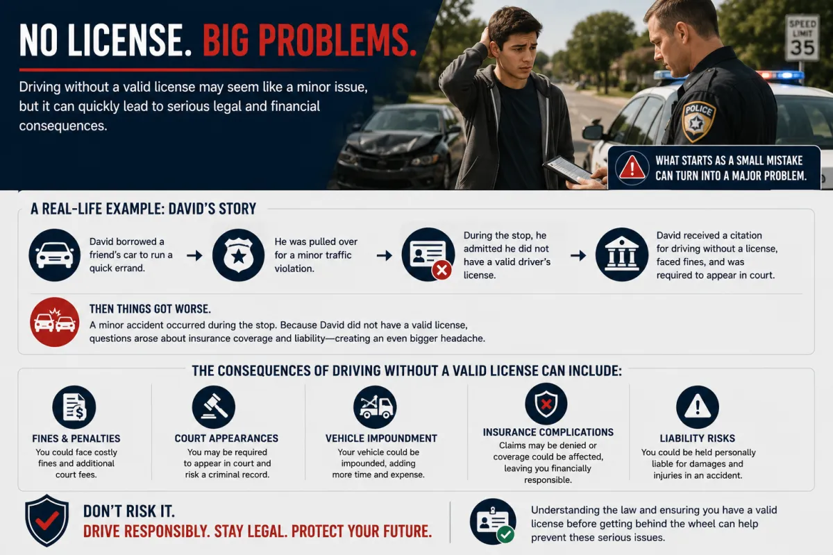 The Serious Consequences of Driving Without a License