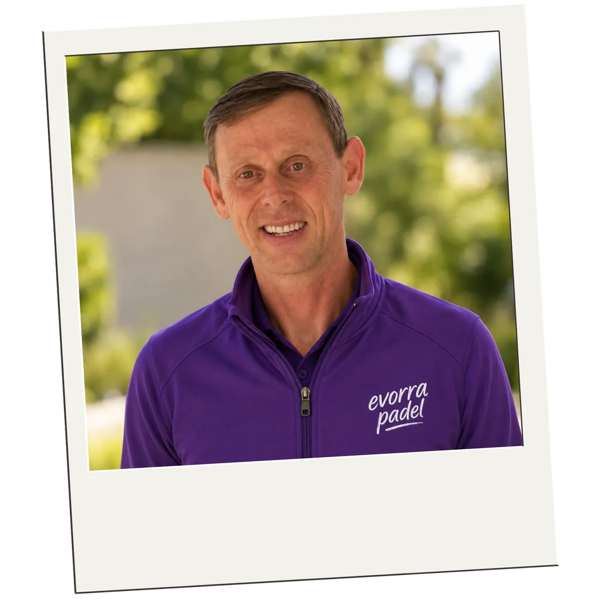 James, co-founder of Evorra Padel