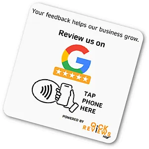 NFC review coaster