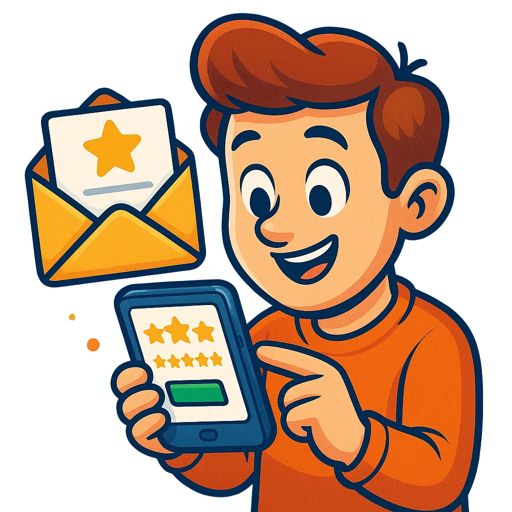Quick Reviews email rating widget