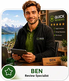 Ben, Quick Reviews AI review specialist