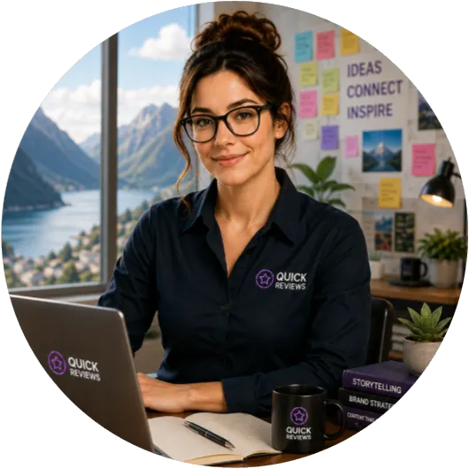 Emily, Quick Reviews AI content specialist