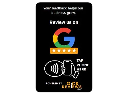 Single Quick Reviews NFC review card
