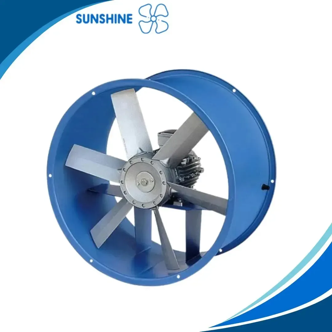 Tube axial fan |  industrial ventilation fan | sunshine blower 