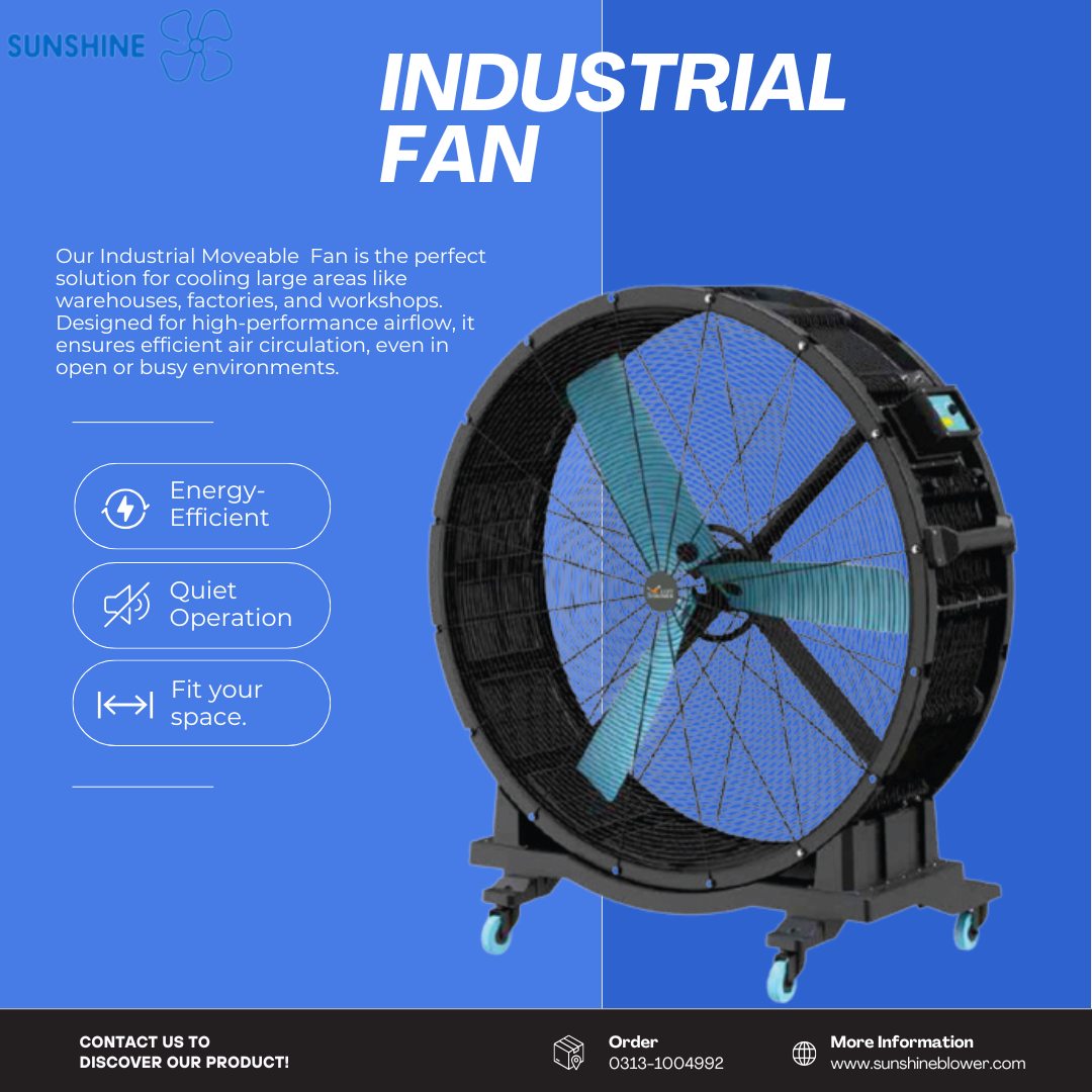 industrial portable fan