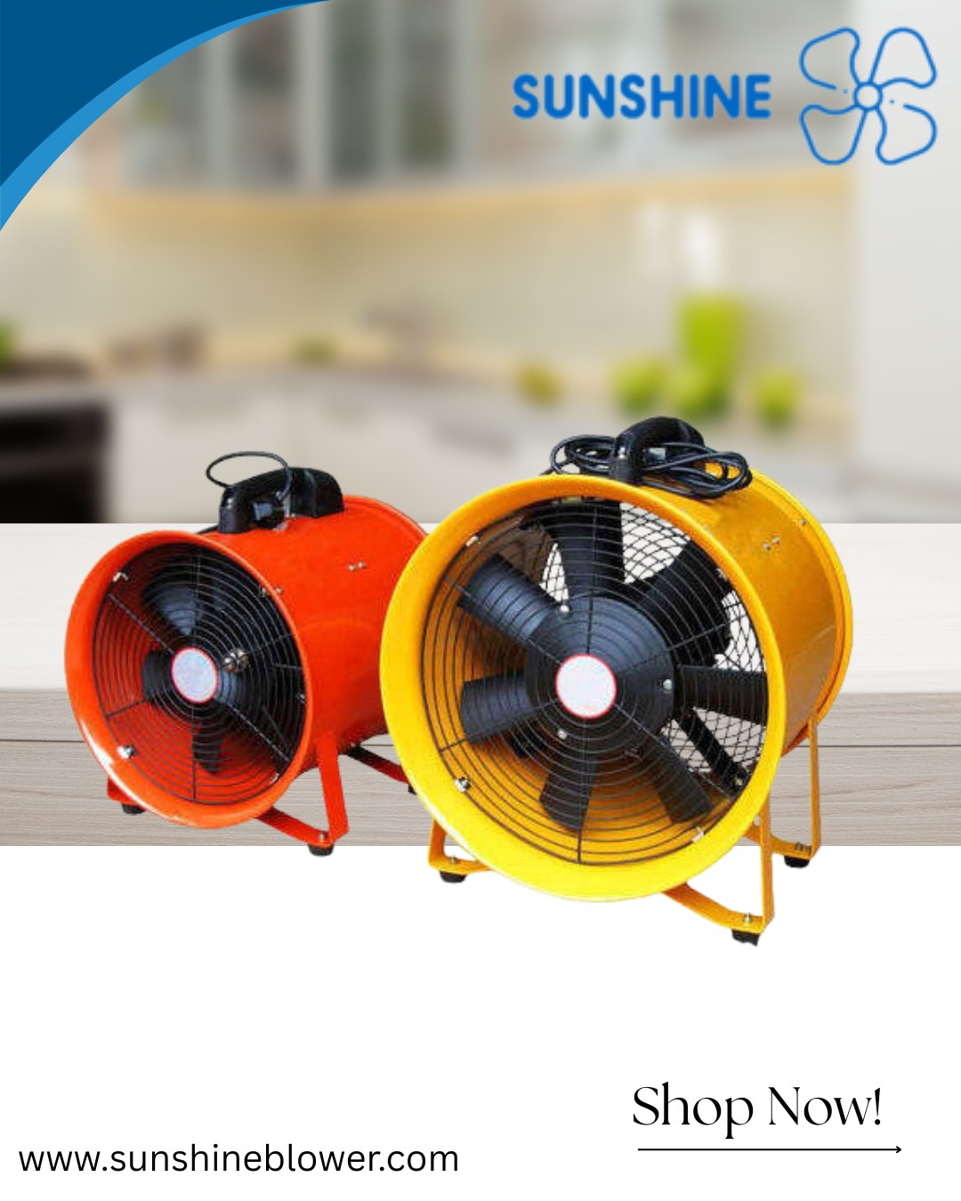 industrial portable ventilator fan