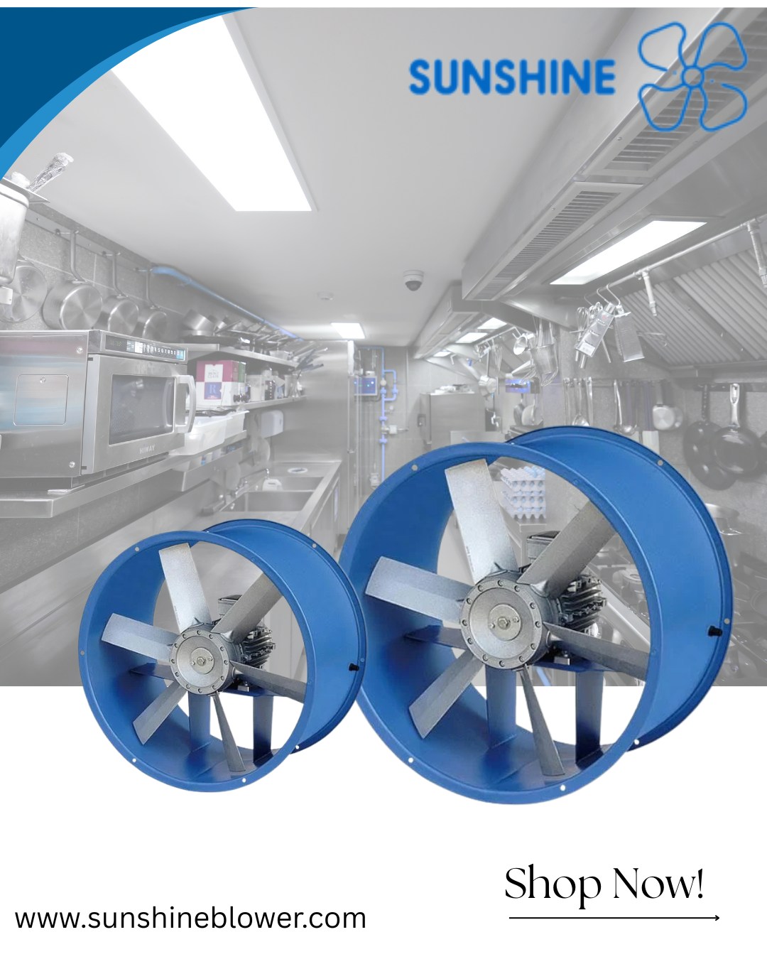 industrial tube axial fan 