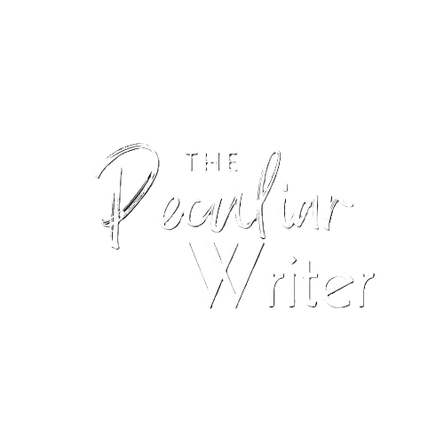 peculiar writer logo