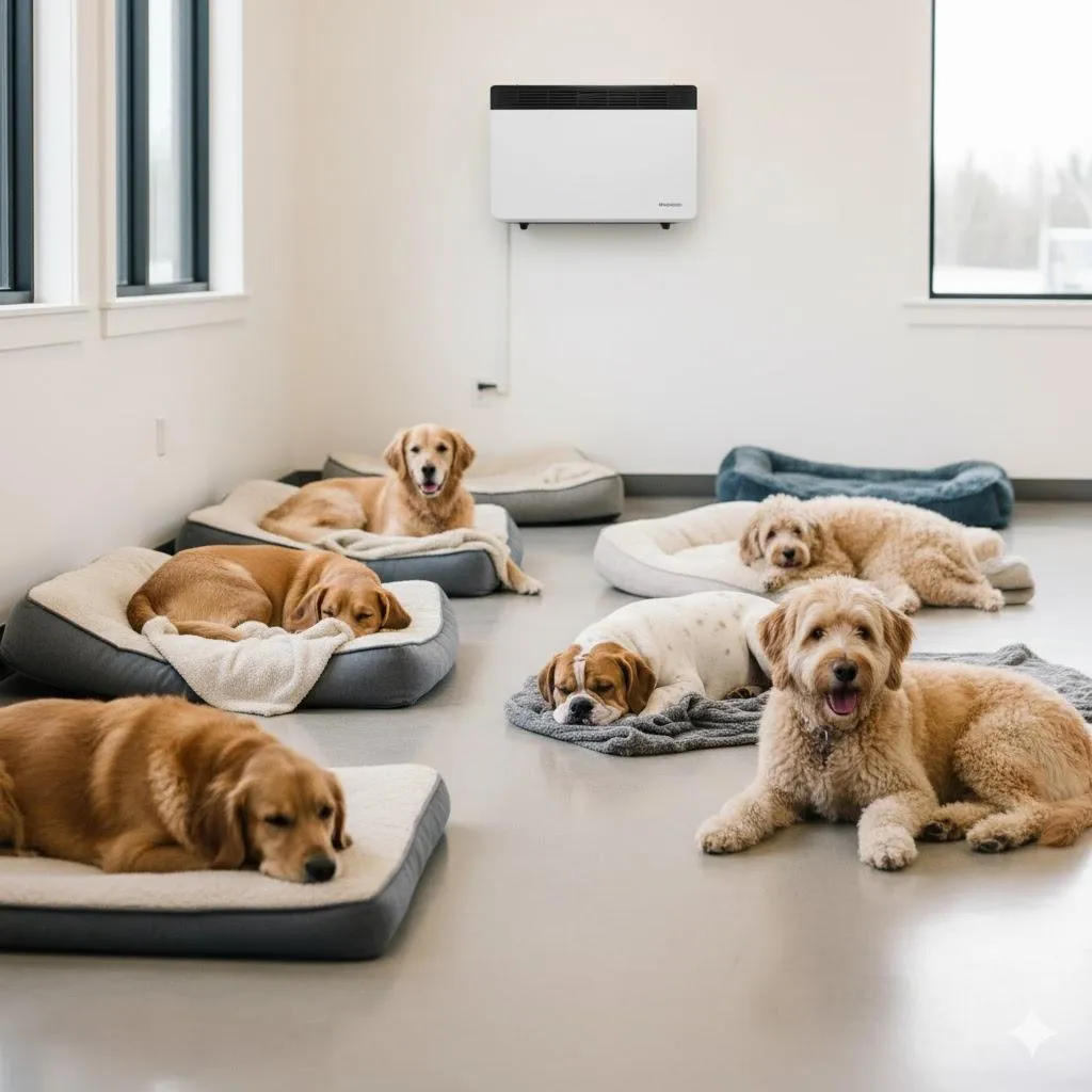 Warm Safe Hppy enironment at Woof