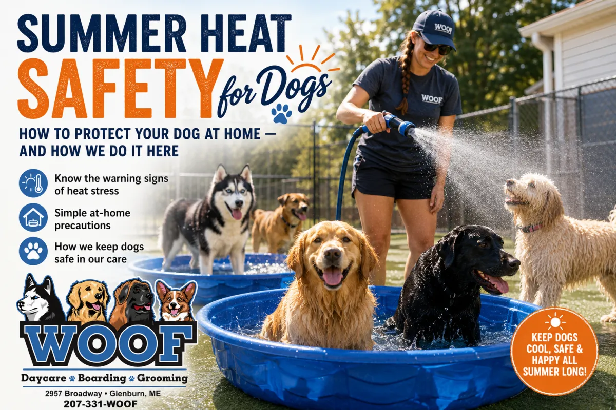 Summer Heat Safety for Dogs: How to Protect Your Dog at Home — and How We Do It Here