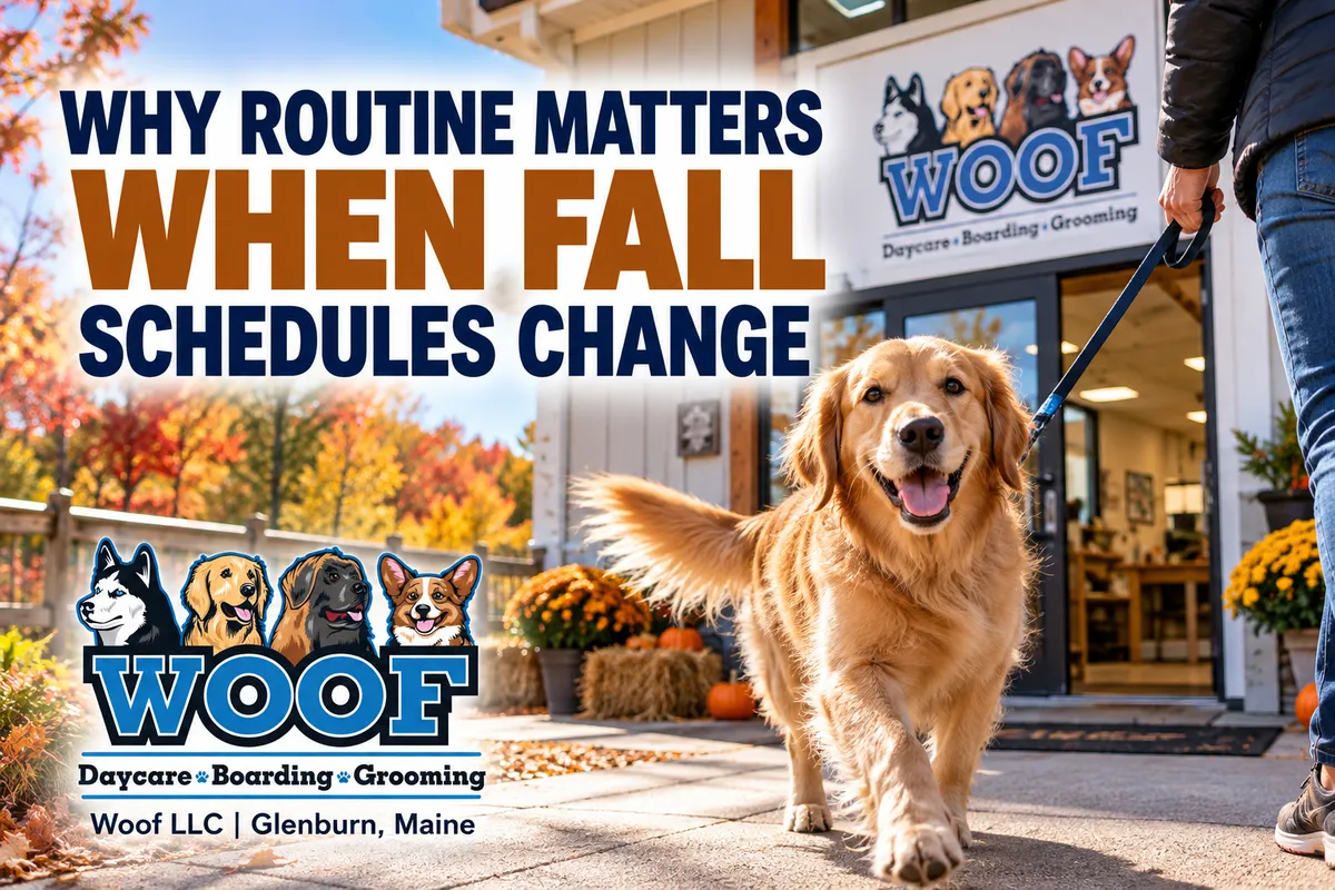 Why Routine Matters for Dogs When Fall Schedules Change