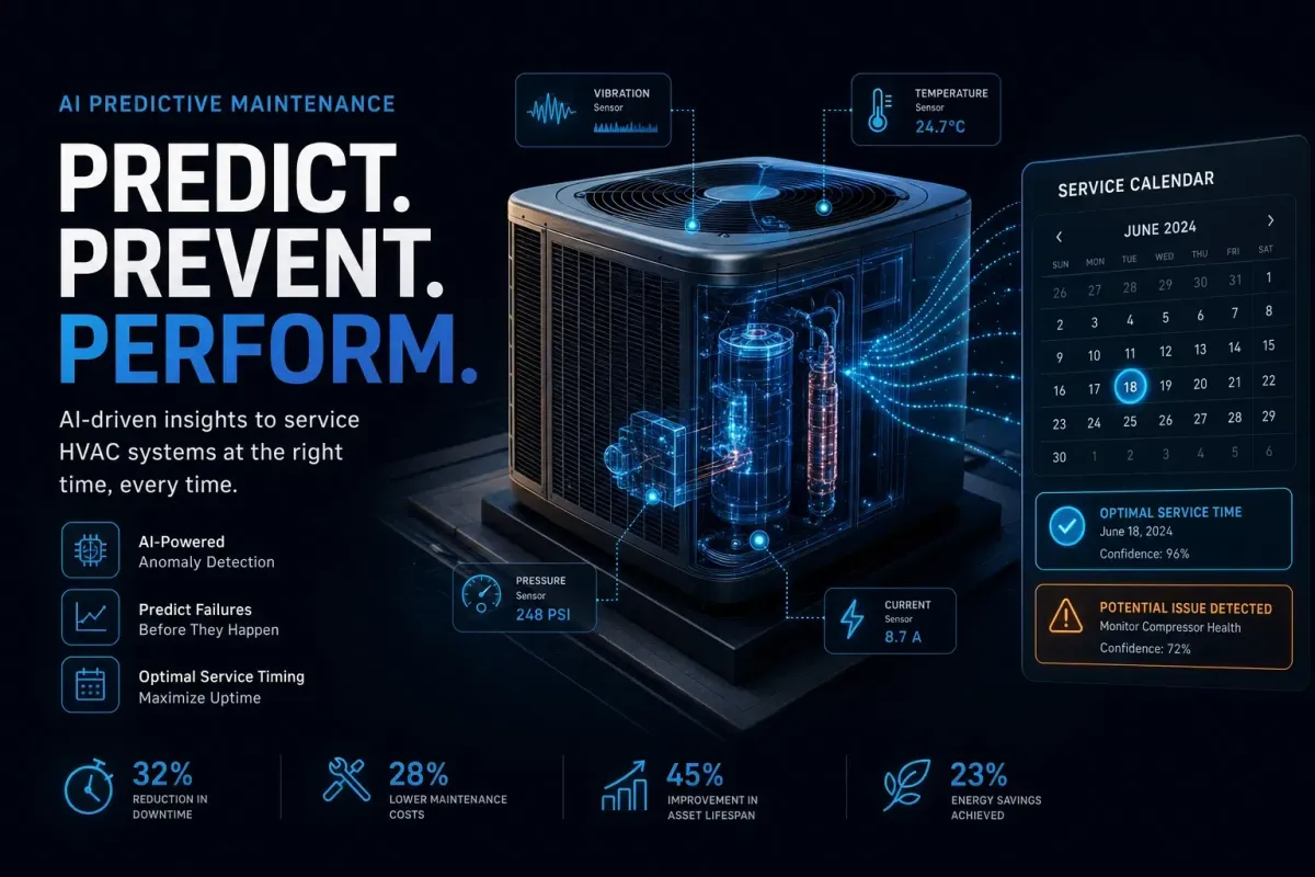 How Can AI Predict When HVAC Customers Need Service?