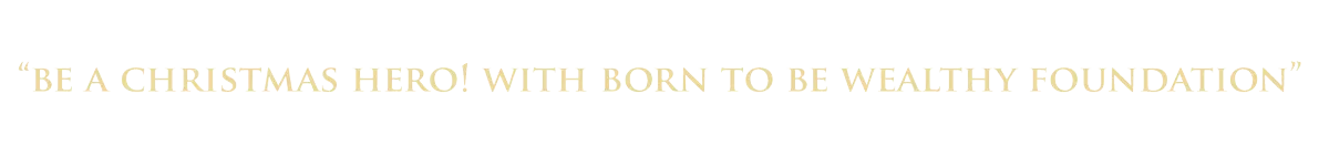 Born To Be Wealthy Academy Text Logo