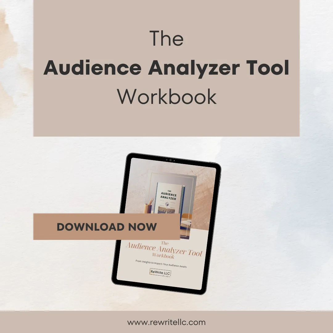 The Audience Analyzer Tool - Workbook