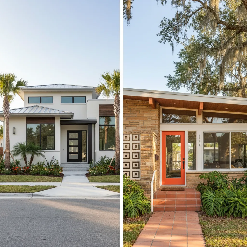 New Construction vs. Mid-Century Modern: Choosing Your Dream Home