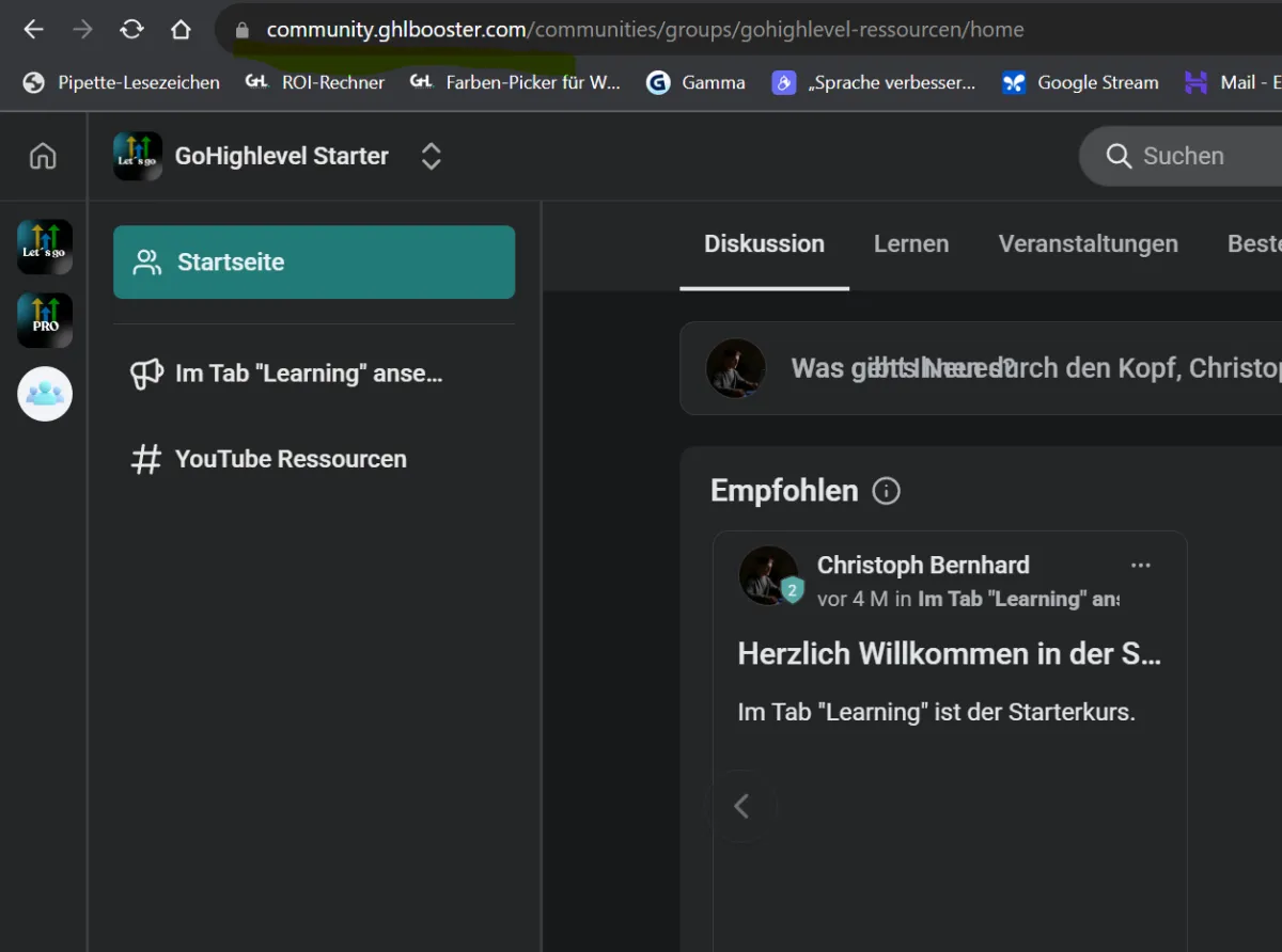 Lektionen und Module