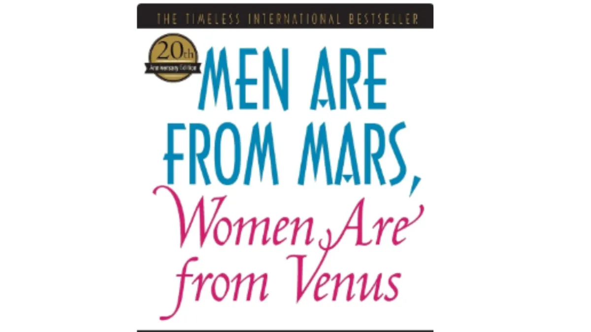 Men Are From Mars, Women Are From Venus