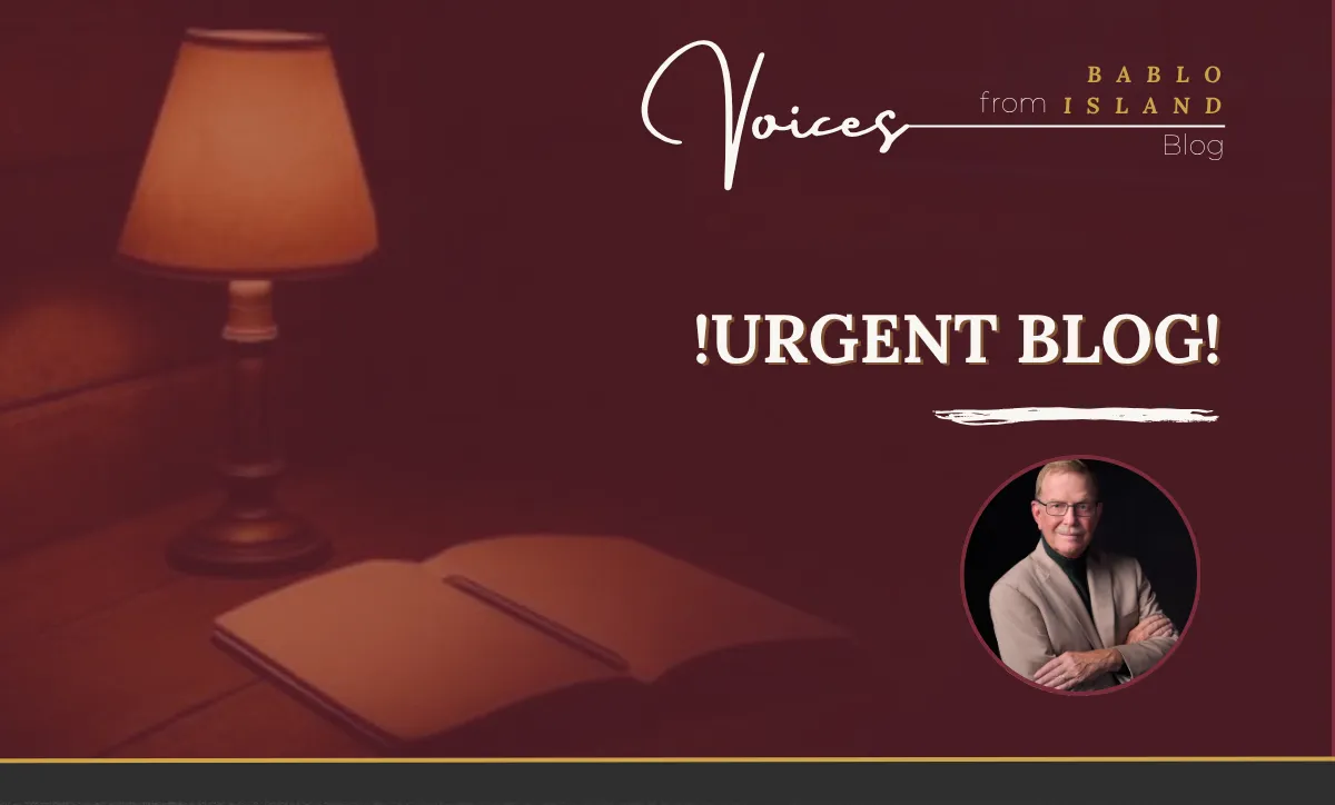 !URGENT BLOG!